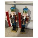 2- 40 inch tall toy soldiers