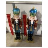 2- 40 inch tall toy soldiers