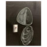 20 wheat and 14 Snowflake snack plates