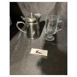24 Irish coffee mugs and stainless steel