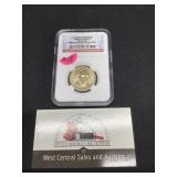 Madison " D" Presential Dollar NGC Holder UNC