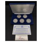 5 Coin Peace $1 Collection
