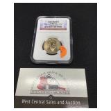 2008 D Monroe Pres $1 UNC NGC Holder