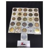 Bag of 25 Town Centinnial Coins