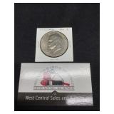 1976 Variety 1  Eisenhower Dollar Uncirculated