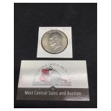 1976- D Variety 1  Eisenhower Dollar Uncirculated