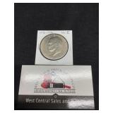 1976 Variety 2  Eisenhower Dollar Uncirculated