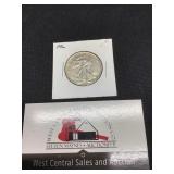 1936 Walking Liberty Half