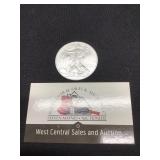 2009 Silver Eagle 1oz Silver UNC-New Reverse Eagle