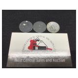 3 Missouri Tax Tokens