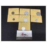 Six Coins WW II Era/ France & Germany