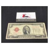 1928-G Red Seal $2 Note