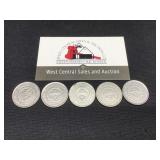 Five - 1 Peso Phillipines