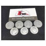 7 Jamaica Coins