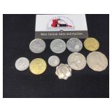 10 Foreign Coins-Viet nam, Jordan, Australia