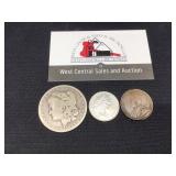 1886-O Morgan $1, 1919 Canada Penny, Bermuda