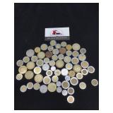 Large Group mexico Coins 60+ Pieces