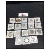 17 Foreign Coins