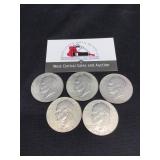 1976 Bicentennial Eisenhower $1 ( qty 5)