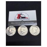 Three Bicentennial Halves