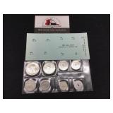 1971 Greece Mint Set - 8 Coins