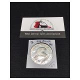 1oz .999 Silver 1986