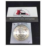 1924 World Trade 1oz .999 Silver