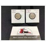 1926 P & D Buffalo Nickels