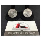 1992 P & D Knnedy Halves