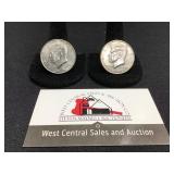 1991 P & D Kennedy Halves