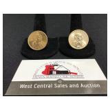 2001-P & 2013- D  Sacagawea Dollars