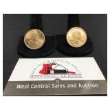 2001 P & D  Sacagawea Dollars