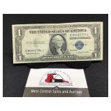 1935-H $1 Bill Silver Certificate