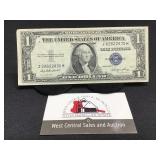 1935-E $1 Bill Silver Certificate