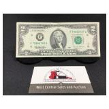 1995 $2 Bill Crisp Uncirculated