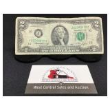 1976 $ 2 Bill Kansas City Note