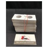 Bundle of 100 Quarter Coin Holders
