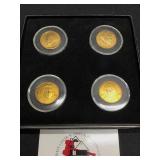 2007 4 Coin Dollar Pattern Set ( In case)