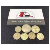 6 Foreign Silver Coins