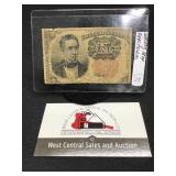 Dime- Fractional Currency (1874)