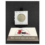 1943 Walking Liberty Half