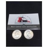 2020-W Tall Grass Quarter & 2019 W Lowell Quarter