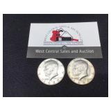 1980 P & D Kennedy Halves