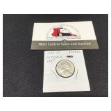 1995-D Nickel   Rotated 160 Degrees