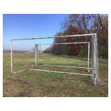 Steel pipe soccer goals