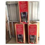 2 1/2 ft outdoor lighted trees