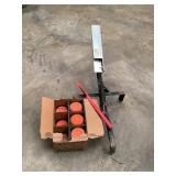 Skeet shooter, clay Pidgeons