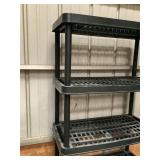 Free standing shelves