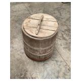 Whiskey Barrel with lid