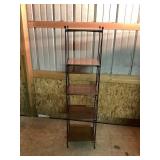 Free standing shelves